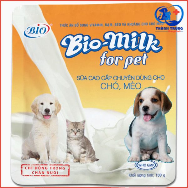 Sữa bột Bi-O milk cho chó mèo